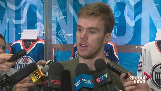 Oilers captain Connor McDavid year-end interview