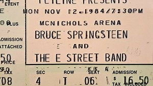 Nov 12, 1984: Bruce Springsteen & The E Street Band at McNichols Sports Arena Denver, Colorado, United States | Concert Archives