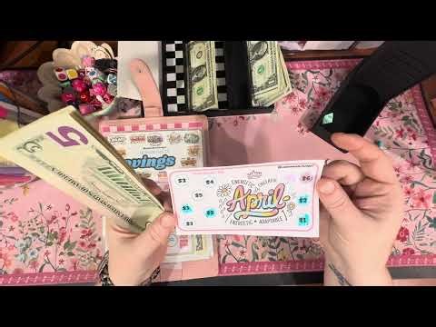 Monday Mini Cash Stuffing | Monthlies & Tinys 💗