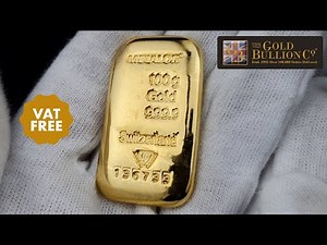 100g Metalor Gold Cast Bar I Buy Now