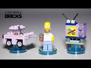 Lego Dimensions 71202 The Simpsons Level Pack Speed Build