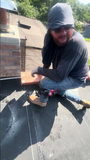 Installing termination bars #roofinginnovation #flatroof #roofrightflat #concrete #rooftype #roofing