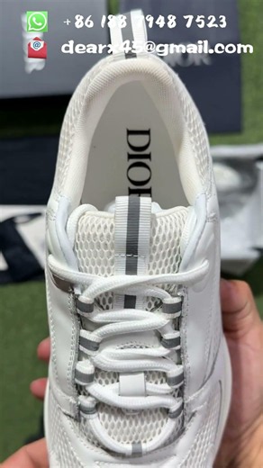 Dior b22 sneaker in hand show! #sneakers #shoes #unboxing