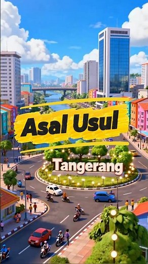 Asal Usul Nama Tangerang, Ternyata dari Patok Batas?! #edukasi #faktaunik