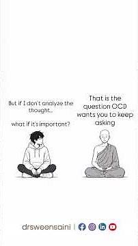 Stop Arguing With Your Thoughts | OCD & CBT #drsweensaini #themindmentorz #motivation