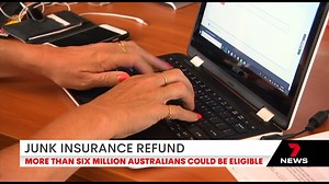 It's been revealed more than six million Australians could be owed a refund for junk insurance. Billions of dollars in refunds have so far gone unclaimed with a fund set up to repay victims of unnecessary add-on insurance. Money can be claimed back through a loan provider or through no win, no fee companies. 7NEWS at 6pm. More local news: 7news.com.au/news/Sydney #InsuranceRefund #7NEWS | 7NEWS Sydney