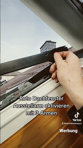 How to Activate a Roto Roof Window Opening Arm - Quick Guide