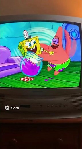 SpongeBob & Patrick’s Jelly Jam Disaster!💜| sora 2 | (Best Jam Ever 😂) #shorts #ai #sora #spongbob