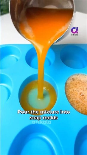 Skin Whitening Soap 😍#soapmaking #soapcutting #soapasmr