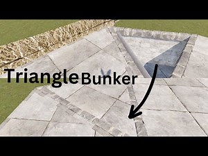 How to build the triangle frame bunker in rust