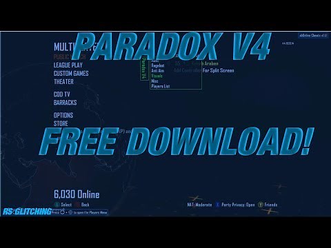 BO2 - Paradox V4 OFF-HOST! INSANE AIMBOT!! [JTAG/RGH] + FREE DOWNLOAD
