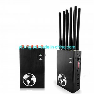 [Hot Item] 10 Antennas Portable Handheld Cell Mobile Phone Signal Jammer GPS WiFi Phone Signal 2 3 4 5g Blocker Signal Detector