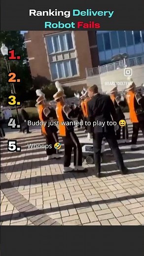 Delivery Robot Fails