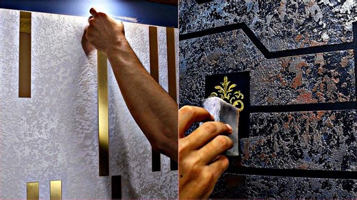 3 stunning DIY wall art techniques: modern, industrial & Egyptian-themed decor