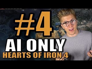 Hearts of Iron 4 - AI ONLY - World War II 1939 [HOI4 Gameplay] Part 4