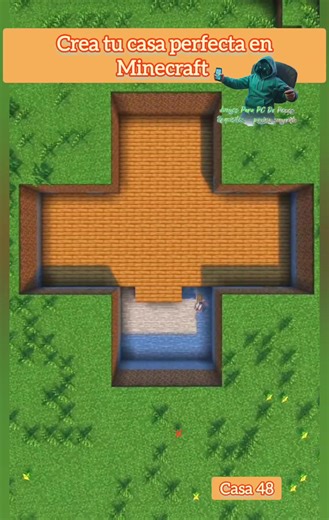 Casa para Minecraft, casa 48 #minecraft #estructuras #bedrock #construcciones #java | Juegos Para Pc De Pocos Requisitos - página sugerida