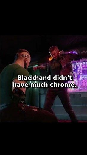 Cyberpunk 2077 Morgan Blackhand Vs V