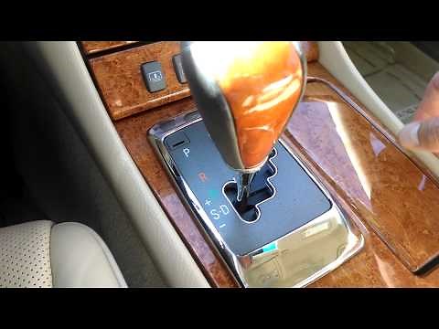 Lexus LS430 "S" shift Transmission Mode Explanation