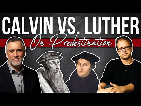 Calvin vs Luther on Predestination