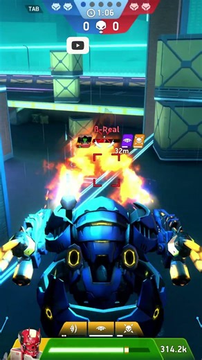 Outlaw domina Hangar Showdown con Hellfire | Momento clave vs Atomic #MechArena #HangarShowdown