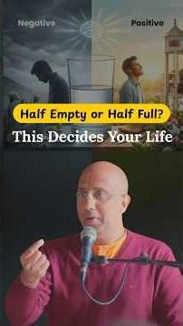 Half Empty or Half Full? This Decides Your Life | Madan Sundar Das | ISKCON Hinjewadi