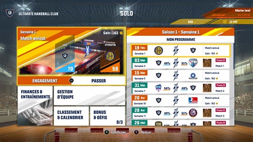 Test - Handball 21 - La leçon n'a pas été retenue