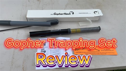 Watch Gopher Trapping Set Review on Amazon Live