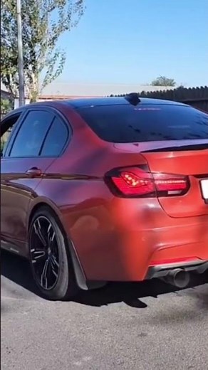 BMW 320i F30 epic exhaust sound #downpipe
