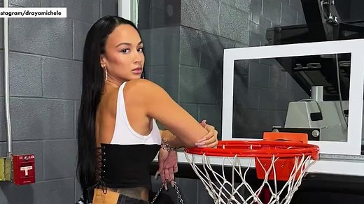 Draya Michele sits courtside with 22-year-old son to watch her 22-year-old NBA star boyfriend, Jalen Green, play