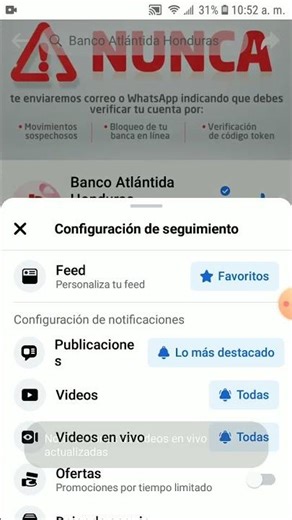 Como activar notificaciones de páginas de facebook.