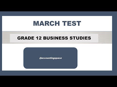 GRADE 12 BUSINESS STUDIES TERM 1 MARH 2023 SECTION A