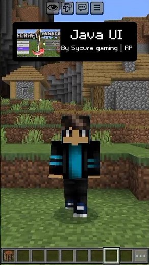 Java UI in Minecraft PE | Home, Inventory & Chat #minecraft #mcpeaddons #minecraftpe #mcpe #mcpemods