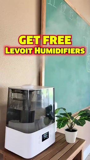  GET YOUR FREE LEVOIT HUMIDIFIER! ️✨ Breathe easier and live more comfortably! This air humidifier purifies, refreshes, and creates the perfect atmosphere at home or in the office. ✅ Click now to claim yours! | Happy Zone | Facebook