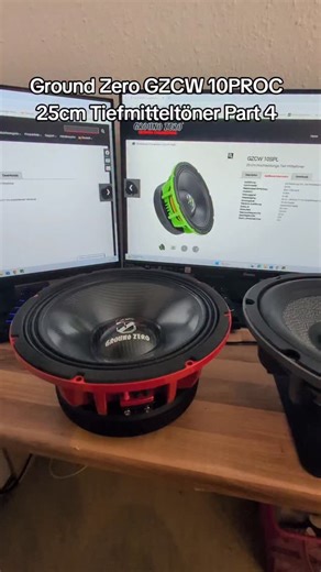 Der 4. Teil zum neuen Ground Zero GZCW 10PROC 25cm Tiefmitteltöner. Kein Witz Tiefmitteltöner für den Einbau im Auto. Mit 500W RMS Belastbarkeit. #groundzeroaudio #groundzeroaudiocom #lovegz #showyourgz #Autos | Andre Fischer