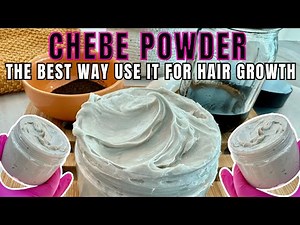 DIY CHEBE POWDER DEEP HAIR CONDITIONER Hydrate, Moisturize & Retain Length!