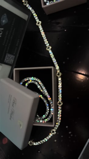 Shine brighter than a diamond ✨💎 #Moissanite #MoissaniteDiamonds #DiamondAlternative #JewelryTok #IceOnABudget