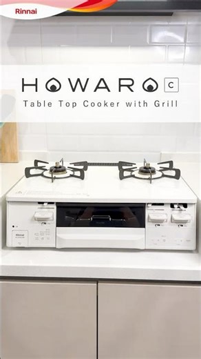 Rinnai Malaysia: Howaro C Table Top Cooker with Grill