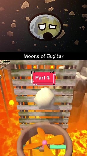 PART4✅ Moons of Jupiter #animation #universe #planet #geopolitics #history #moon #jupiter #fyp #usa
