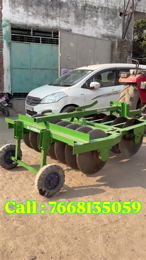 Heavy Duty Trailer Offset Disc Harrow | Load Free | Best Soil Preparation Machine