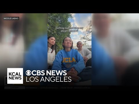 A SoCal high school student's reaction to her college rejection letter goes viral and inspires