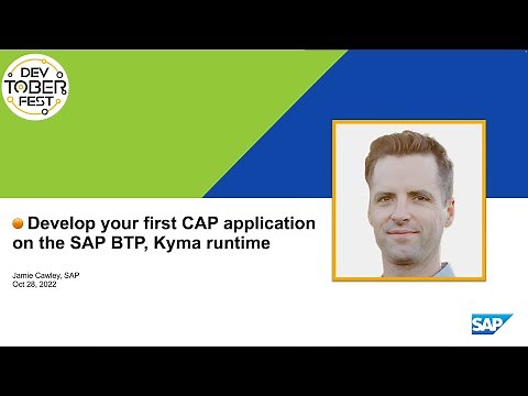 🟠 Develop your first CAP application on the SAP BTP, Kyma runtime