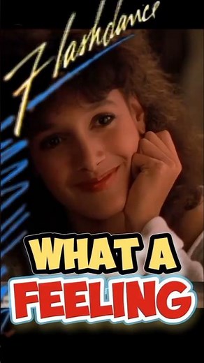 Flashdance 💃 Iconic Dance Scene | What a Feeling #flashdance #whatafeeling #jenniferbeals #shorts