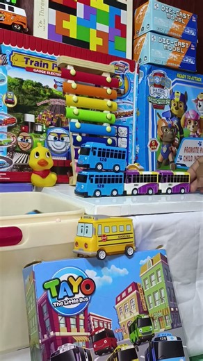 Wowwww | Tayo little bus,cars,truck,police car #1189 #robocarpoli #tayo #toys #pawpatrol #cars funny