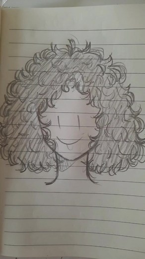 How to Draw Fluffy Hair Tutorial