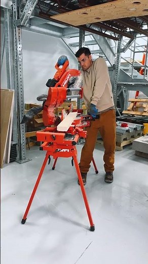 The NEW Hilti Nuron powered SM 60-22 cordless miter saw is a must-have upgrade to your tool crib!