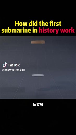 How did the first submarine in history work _usa🇺🇸 _science _knowledge | science.enthusias