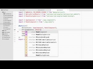 Using Modal Dialogs In A NativeScript Angular Mobile Application