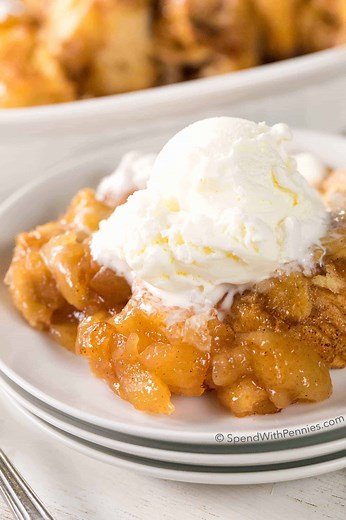 Apple Pie Dumplings with just 2 Ingredients!