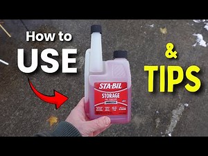 How to Use the StaBil Measure Chamber Bottle + Other Fuel Storage Tips
