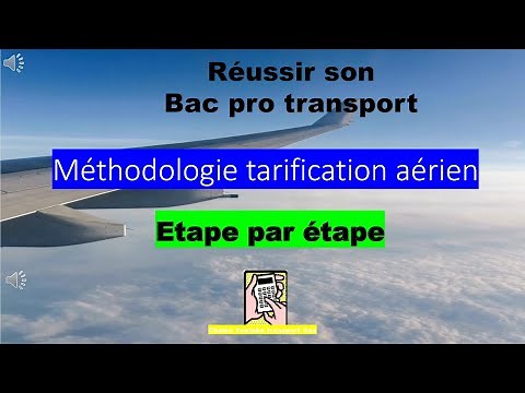 Methodology for air pricing with calculation of insurance for vocational baccalaureate in transport